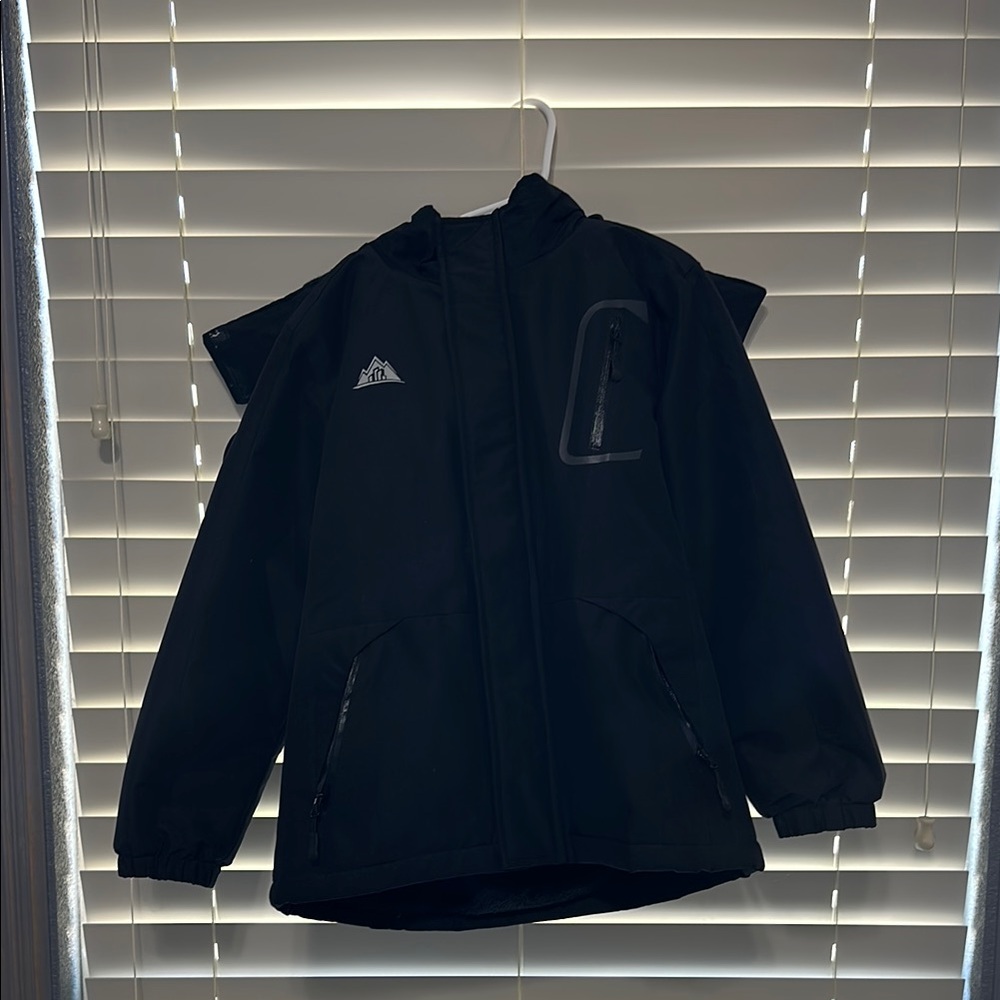 Kids Black ski/snow jacket